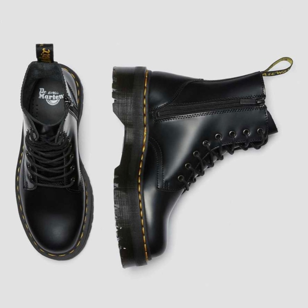 Dr. Martens Jadon Smooth Leather Platform Boots